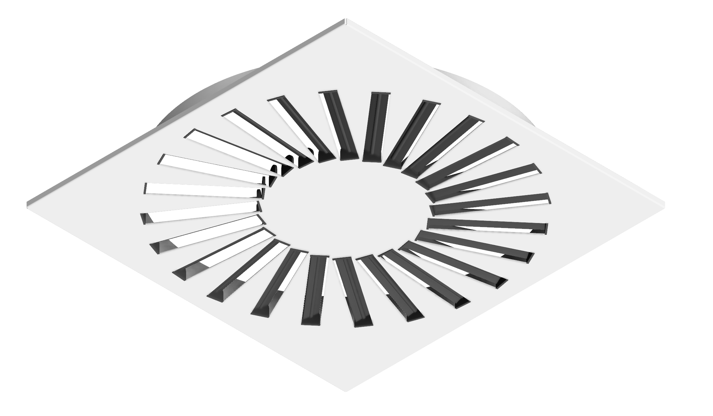 Swirl Diffuser Type C (Square)